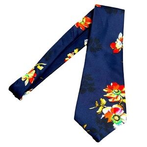 Caberet floral print men’s neck tie